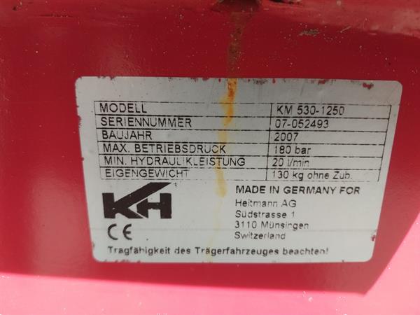 Grote foto heitmann km 530 1250 veegmachine shovel heftruck agrarisch algemeen