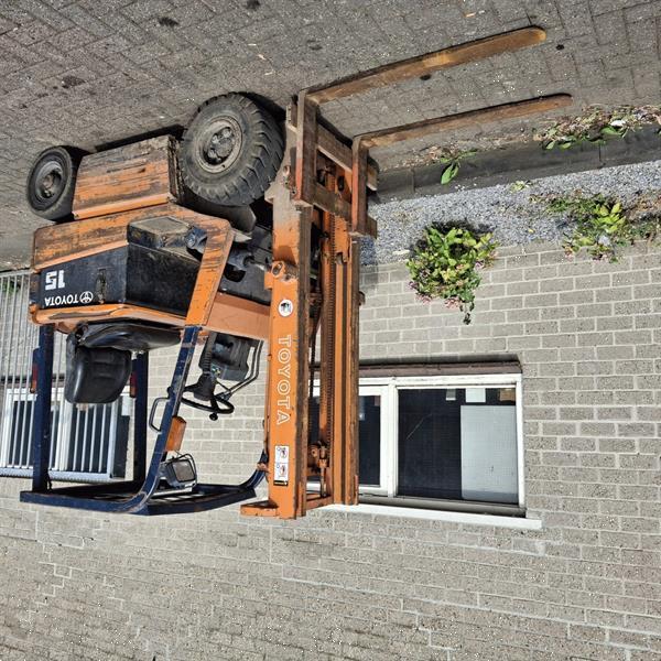 Grote foto toyota 5fbl15 elektrische heftruck agrarisch heftrucks
