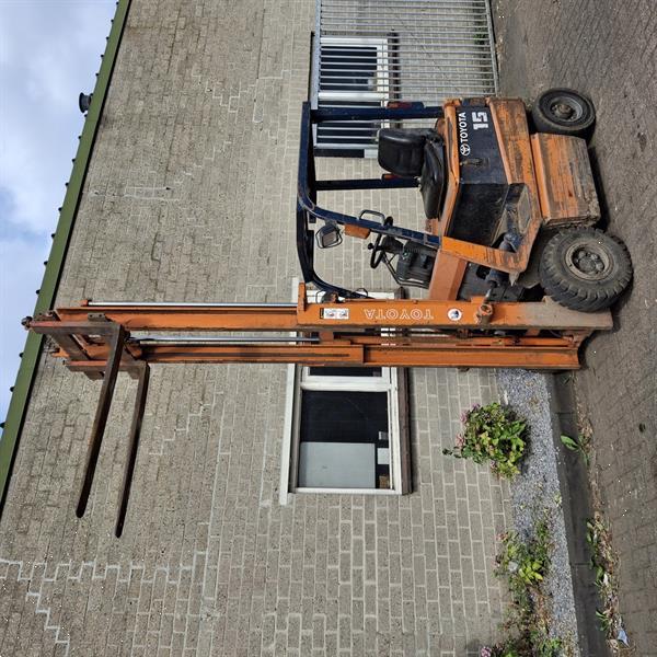 Grote foto toyota 5fbl15 elektrische heftruck agrarisch heftrucks