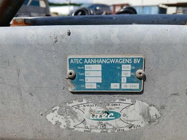 Grote foto atec machinetransporter agrarisch aanhangwagens