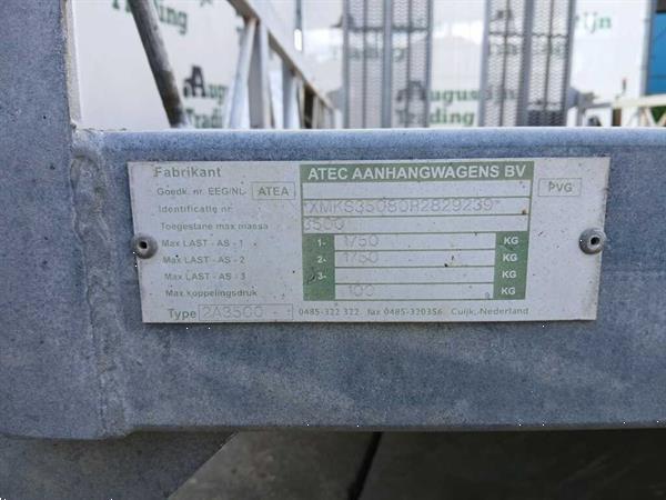 Grote foto atec machinetransporter agrarisch aanhangwagens