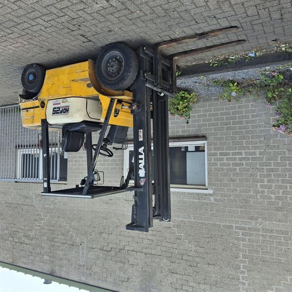 Grote foto halla hdf25 diesel heftruck duplo 4 5 m side shift agrarisch heftrucks