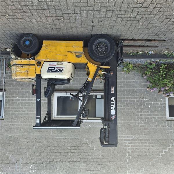 Grote foto halla hdf25 diesel heftruck duplo 4 5 m side shift agrarisch heftrucks