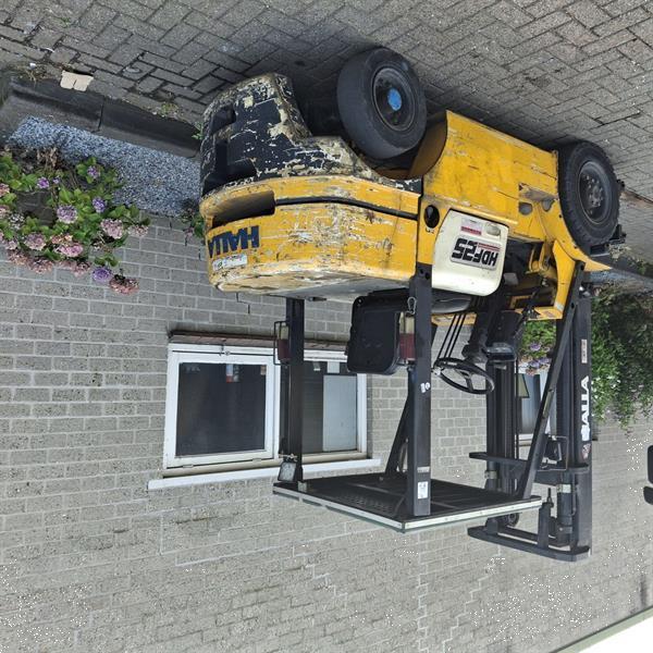 Grote foto halla hdf25 diesel heftruck duplo 4 5 m side shift agrarisch heftrucks