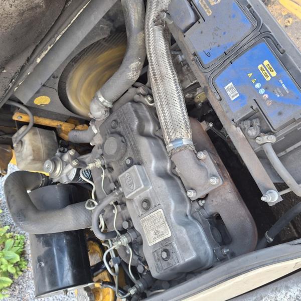 Grote foto halla hdf25 diesel heftruck duplo 4 5 m side shift agrarisch heftrucks