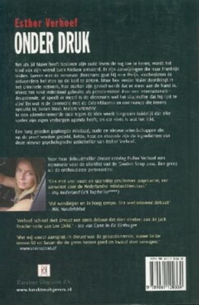 Grote foto onder druk sil maier 2 boeken thrillers