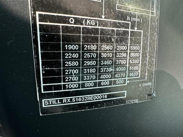 Grote foto vs 22280 elektrische triplex heftruck still rx60 45 vorkenspreider agrarisch heftrucks