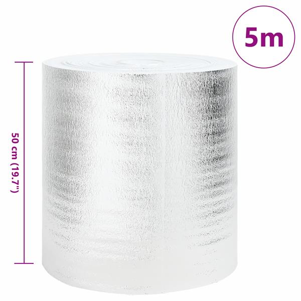 Grote foto vidaxl warmtereflector voor radiator 0 5x5 m doe het zelf en verbouw sanitair