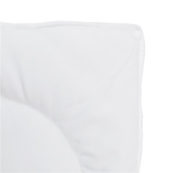 Grote foto vidaxl dekens duvets wit 200 x 200 cm microvezel huis en inrichting bedden