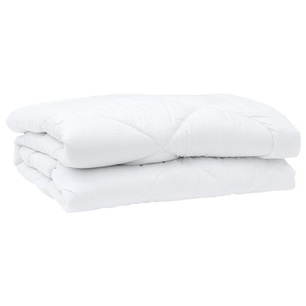 Grote foto vidaxl dekens duvets wit 260 x 220 cm microvezel huis en inrichting bedden