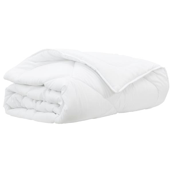 Grote foto vidaxl dekens duvets wit 200 x 220 cm microvezel huis en inrichting bedden