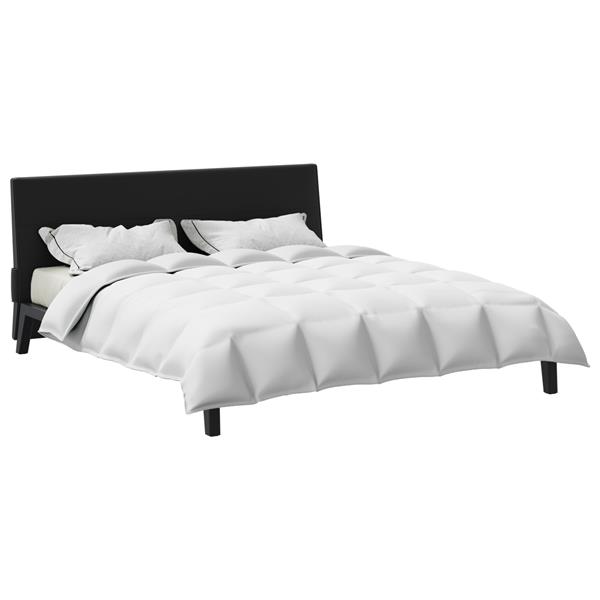 Grote foto vidaxl dekens donsdekens wit 240 x 220 cm dons huis en inrichting bedden