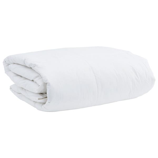 Grote foto vidaxl dekens duvets wit 155 x 200 cm dons huis en inrichting bedden