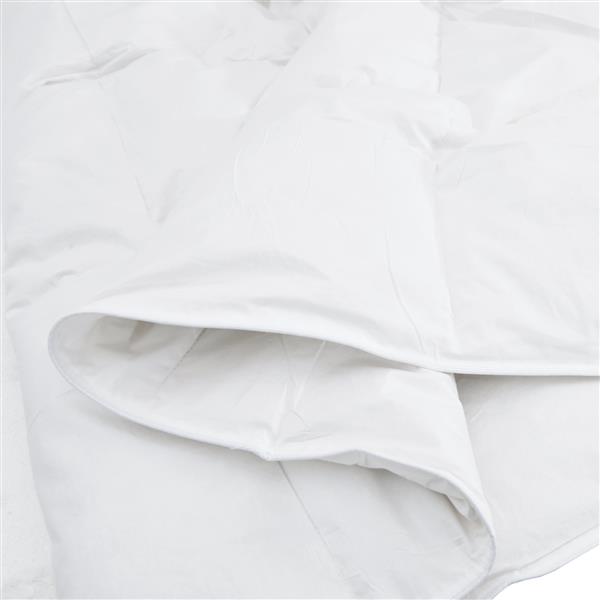Grote foto vidaxl dekens duvets wit 155 x 200 cm dons huis en inrichting bedden