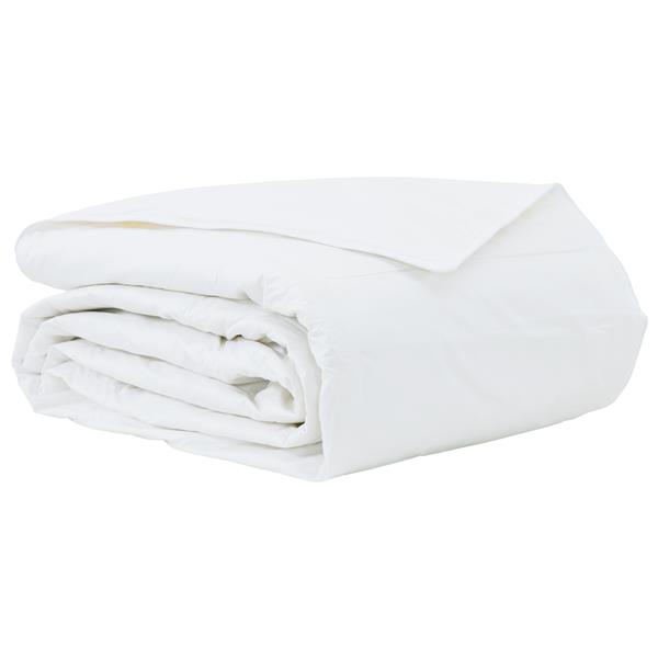 Grote foto vidaxl dekens duvets wit 260 x 220 cm dons huis en inrichting bedden