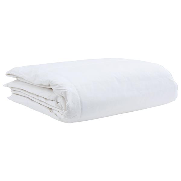 Grote foto vidaxl dekens duvets wit 155 x 220 cm dons huis en inrichting bedden