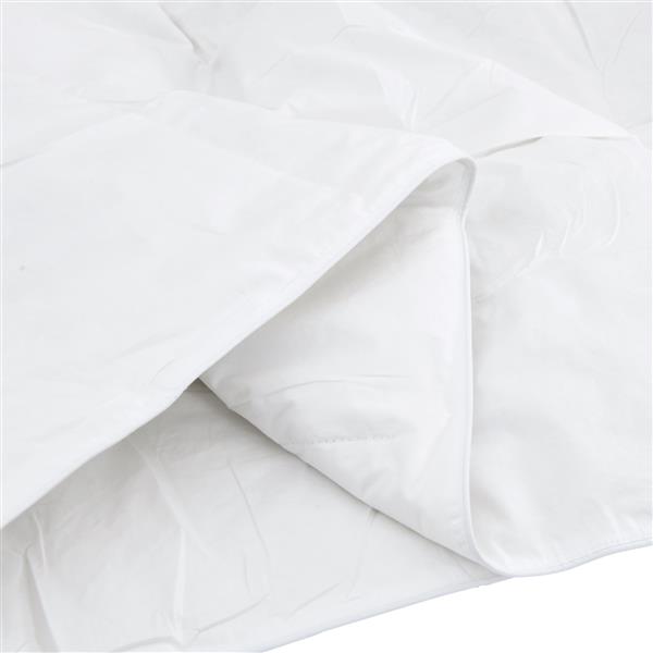 Grote foto vidaxl dekens duvets wit 155 x 220 cm dons huis en inrichting bedden