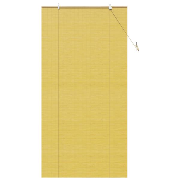 Grote foto vidaxl raamrolgordijnen shutters anders geel bamboe huis en inrichting gordijnen en lamellen
