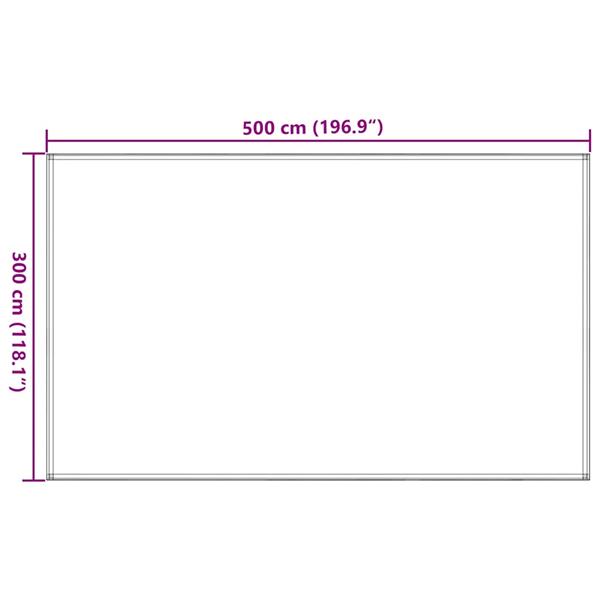 Grote foto vidaxl tenttapijt 300x500 cm hdpe zandkleurig caravans en kamperen tenten