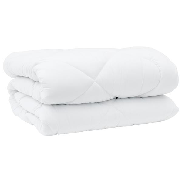 Grote foto vidaxl dekens duvets wit 200 x 200 cm microvezel huis en inrichting bedden