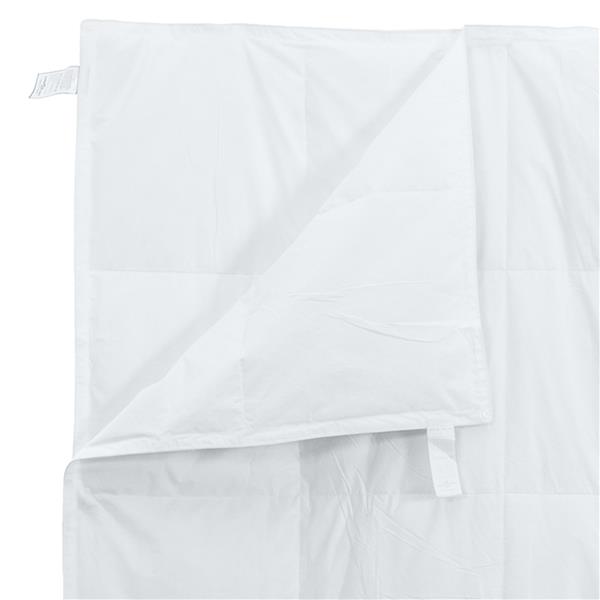Grote foto vidaxl dekens donsdekens wit 200 x 220 cm dons huis en inrichting bedden