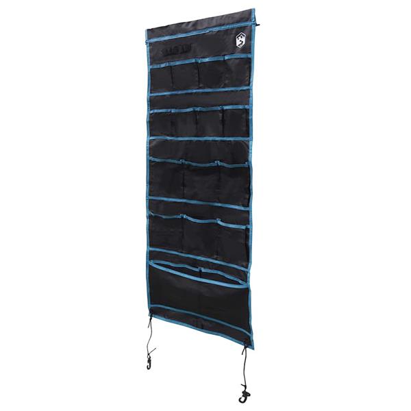 Grote foto vidaxl opslagtas met opslag zwart blauw 125 x 48 cm oxford caravans en kamperen tenten