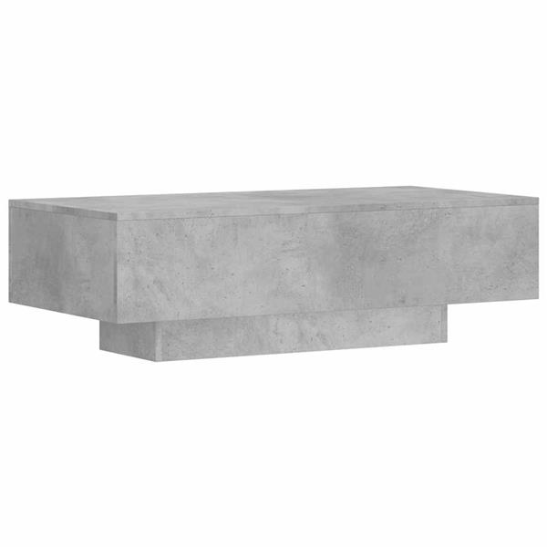 Grote foto vidaxl salontafel 100x49 5x31 cm bewerkt hout betongrijs huis en inrichting eettafels