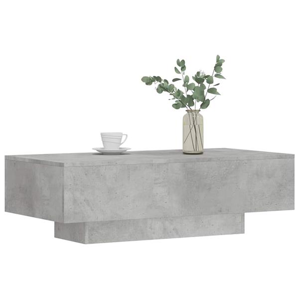 Grote foto vidaxl salontafel 100x49 5x31 cm bewerkt hout betongrijs huis en inrichting eettafels