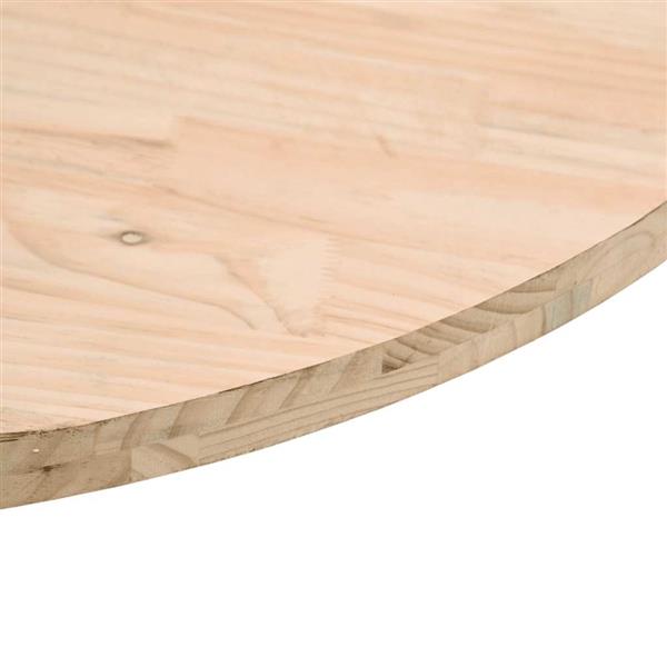 Grote foto vidaxl tafelblad 50x2 5 cm massief grenenhout antiek en kunst stoelen en banken