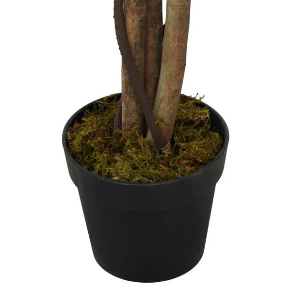Grote foto vidaxl kunstplant ficus 1008 bladeren 180 cm groen tuin en terras sierplanten