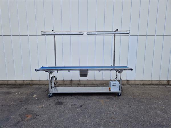 Grote foto overveld leesband 325 x 50 cm rvs agrarisch transportbanden
