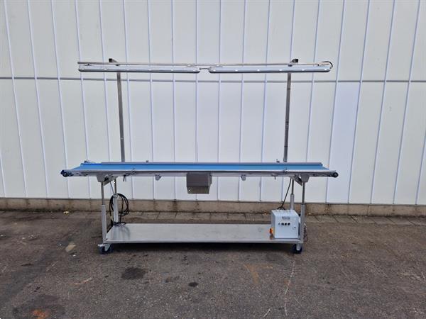 Grote foto overveld leesband 325 x 50 cm rvs agrarisch transportbanden