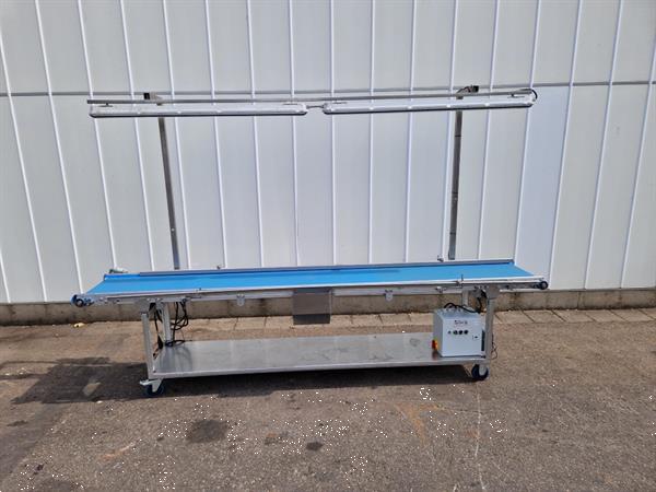 Grote foto overveld leesband 325 x 50 cm rvs agrarisch transportbanden