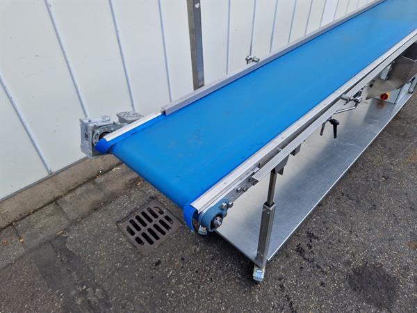 Grote foto overveld leesband 325 x 50 cm rvs agrarisch transportbanden