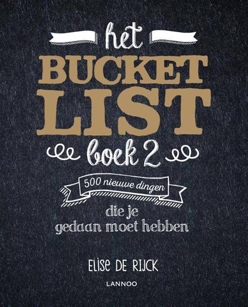Grote foto het bucketlist boek 2 boeken hobby en vrije tijd