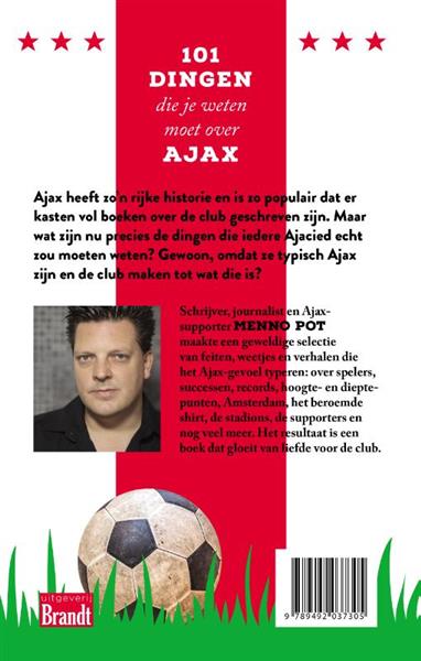 Grote foto ajax 101 dingen die je weten moet over boeken jeugd 13 jaar en ouder