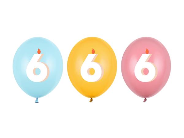 Grote foto 6 jaar ballonnen 30cm 50st verzamelen overige verzamelingen