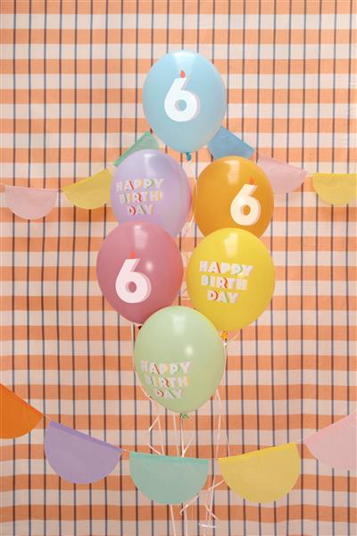 Grote foto 6 jaar ballonnen 30cm 50st verzamelen overige verzamelingen