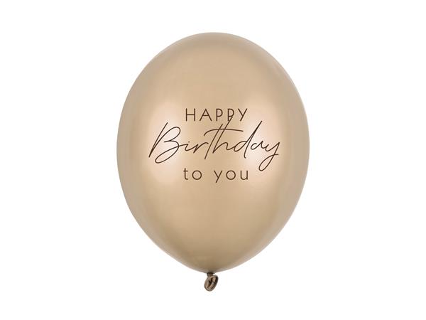 Grote foto happy birthday ballonnen goud 30cm 50st verzamelen overige verzamelingen