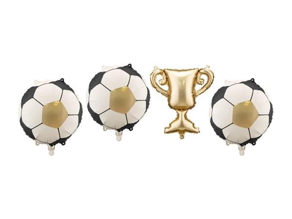 Grote foto voetbal ballonnen 33cm 4st verzamelen overige verzamelingen