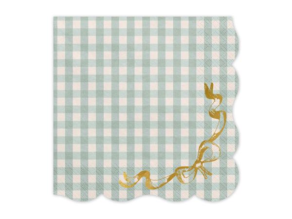 Grote foto ruit servetten met strik 33x33cm mix verzamelen overige verzamelingen