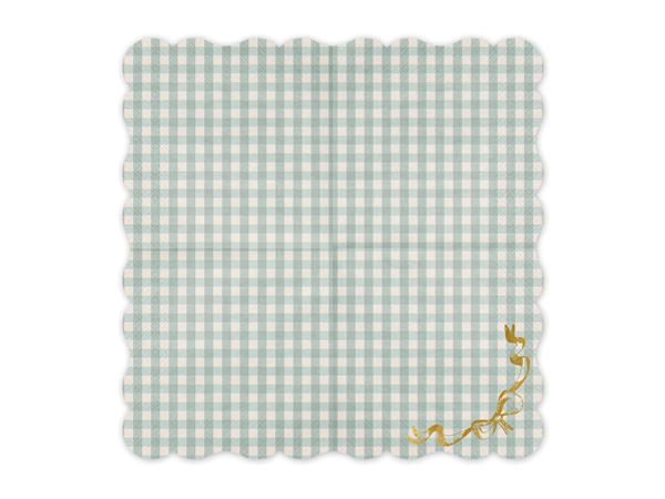 Grote foto ruit servetten met strik 33x33cm mix verzamelen overige verzamelingen