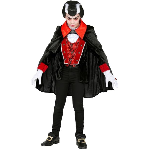 Grote foto halloween kostuum zwart rood jongen vampier verzamelen overige verzamelingen
