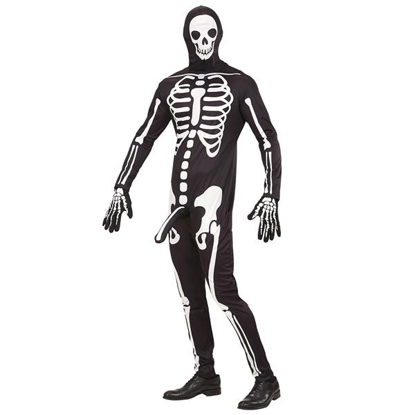 Grote foto halloween kostuum heren skelet 3 delig verzamelen overige verzamelingen