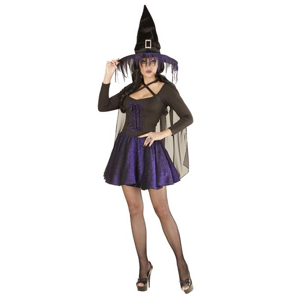 Grote foto halloween jurk zwart paars heks verzamelen overige verzamelingen