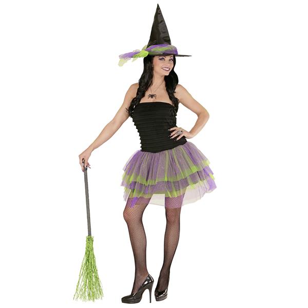 Grote foto halloween jurk paars groen dames skelet verzamelen overige verzamelingen
