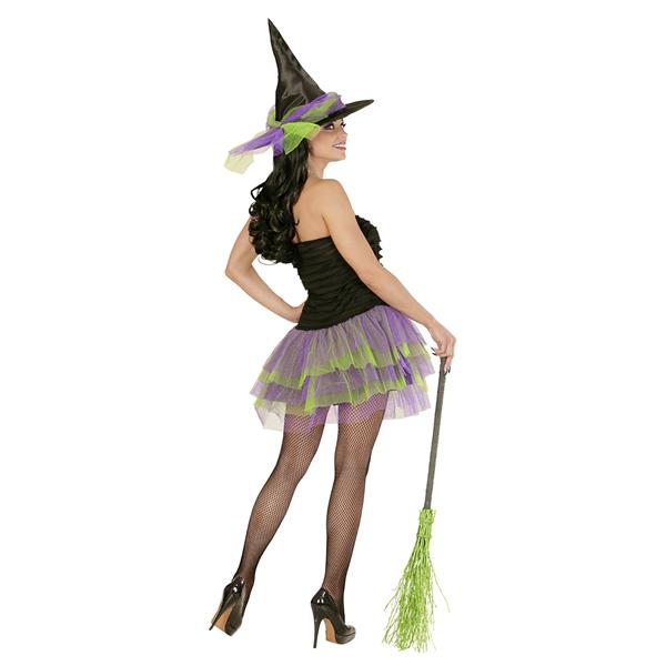Grote foto halloween jurk paars groen dames skelet verzamelen overige verzamelingen
