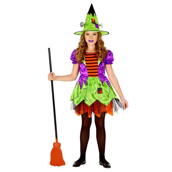 Grote foto halloween jurk gekleurd meisje heks verzamelen overige verzamelingen