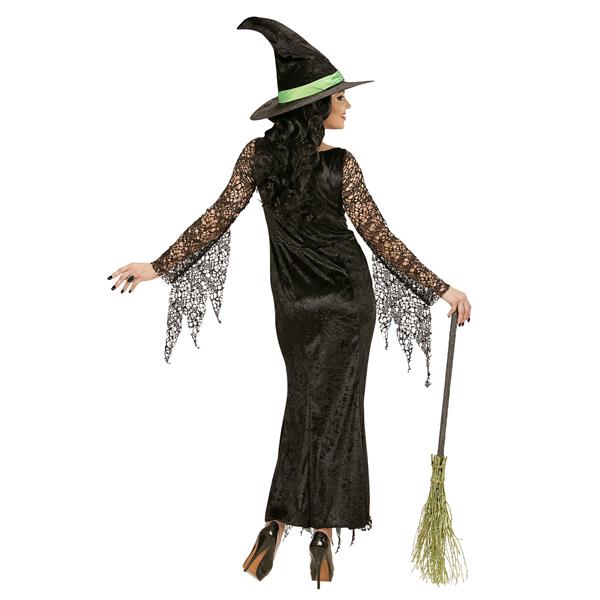Grote foto halloween jurk zwart dames heks kant verzamelen overige verzamelingen