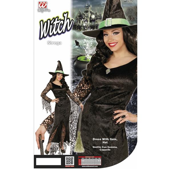Grote foto halloween jurk zwart dames heks kant verzamelen overige verzamelingen